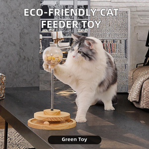 Juguete Interactivo Ecológico para Gatos, Hecho de Goma, para Estimulación Mental y Alimentación Lenta, Juguete Interactivo y de Movimiento para Mascotas - Product Image 3