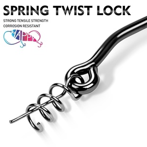 Hameçons de pêche lestés à ardillon renforcé 4,5g/8g/20g avec maintien de la ligne, têtes de jig, hameçons crank en plomb <span class=keywords><strong>Raptor</strong></span> lestés, leurres pour vers - Product Image 4