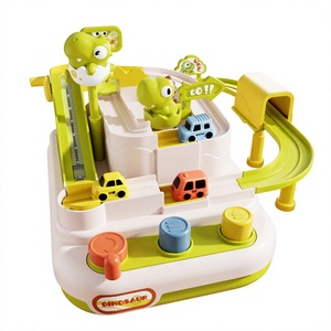 Juguete Educativo de Pista de Carreras para Niños, Juego de Estacionamiento Deslizante con Carritos, Juguete de Desarrollo Cerebral - Product Image 1
