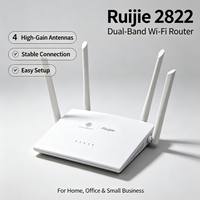 Routeur Wi-Fi 6 bi-bande Xinsuhang RG-MA2822 AX1800 5G avec 1 port WAN et 3 ports LAN RJ45, garantie 1 an pour les réseaux FTTF/FTTH