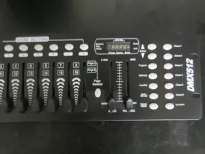 DMX192 라이트 컨트롤러 무대 DMX512 라이트 콘솔 DJ 조광기