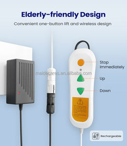 Mateside elektrikli zemin asansör banyo dışkı yeni öğe engelli insanların güvenlik ekipmanları-hasta koltuğu asansör - Product Image 6