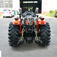 Professioneller 50PS 60PS 70PS 4WD Gelenk-Minipflug Langlebiger Effizienter Zuverlässiger Kleiner Landwirtschaftstraktor mit Getriebe