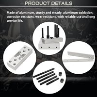 Kit d'outils universel pour bloc de support de perceuse à colonne, 30 tonnes, pour réparation, démontage et installation de roulements et de bagues