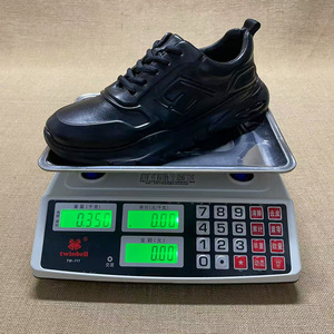 Twinbell – baskets à coussin d'air en cuir véritable pour hommes, semelle épaisse, semelle intermédiaire EVA, semelle extérieure en caoutchouc, chaussures de fitness d'automne - Product Image 1