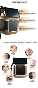 Máquina de Belleza 2 en <span class=keywords><strong>1</strong></span> con Láser de Diodo de 808nm para Depilación y Láser de Picosegundos de 1064nm para Eliminación de Tatuajes - Product Image 3