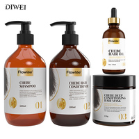 DIWEI – Nouveau Kit Shampooing et Après-Shampooing Végétalien Chebe pour la Croissance Capillaire, Répare les Cheveux Abîmés, Sans Sulfate, Anti-Pelliculaire