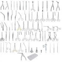 Ensemble d'instruments chirurgicaux diagnostiques ORL Otologie Rhinologie Laryngologie Septoplastie Kit médical Oreille Nez Gorge par Vaslcare