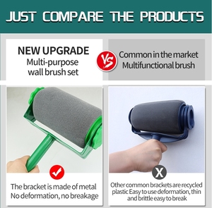 ชุดแปรงทาสีอเนกประสงค์ ชุดลูกกลิ้งทาสี ชุดแปรงทาสีสำหรับซ่อมมุม 6 ชิ้น - Product Image 6