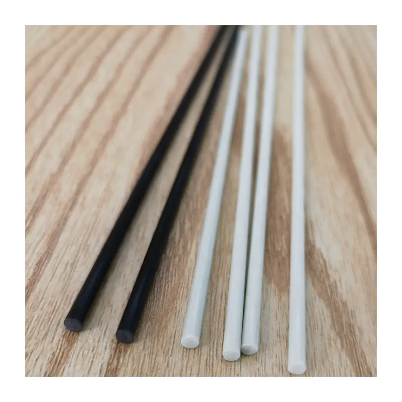 Haoli 4mm hot-sale flexible bendable fiberglass rod for green house/ kite frame/ fishing pole