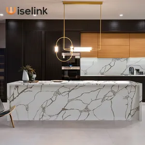 Wiselink 12mm High Quality Glacier White Solid Surface Decorative Acrylic Sheet Faux Alabaster Sheet Cultured Marble Sheet