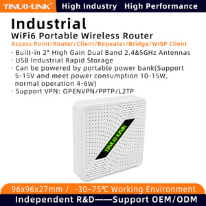 Y2 Hot Selling Starlink Mini Router <b>Wifi</b> 6 Router AX1800 <b>Portable</b> Wireless OpenVPN Router 2*Gigbabit Port,1*USB3.0,Smart LED - Product Image 2