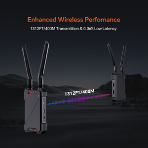Kit Extender Trasmettitore e Ricevitore <span class=keywords><strong>Audio</strong></span> e <span class=keywords><strong>Video</strong></span> HDMI Wireless 1080P fino a 400 Metri / 1312 Piedi con Uscita Loop-Out - Product Image 4