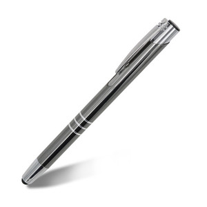 Penna a Sfera in Metallo Sportiva con Stilo Touch Screen per Uso in Palestra - Logo Personalizzato, OEM Disponibile - Product Image 2
