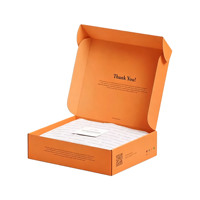 Boîtes rigides recyclables personnalisables avec logo en relief, emballage en carton ondulé de grande taille pour vêtements et chaussures pour bébés