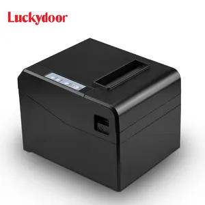 Günstiger Preis 80mm USB Desktop Thermo empfangs drucker 3-Zoll-Barcode-Thermodrucker für Supermarkt