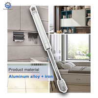 Offre Spéciale 60-120N aluminium hydraulique armoire Support tige Design industriel porte meubles cuisine salle à manger chambre hôtel salle de sport utilisation