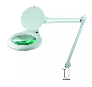 ไฟแว่นขยาย LED ปรับได้ 12w หัวกลม อุปกรณ์เสริมความงาม โคมไฟหนีบสำหรับต่อขนตาและดูแลผิว - Product Image 2