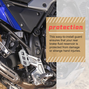 XXUN Moto Frein Arrière Réservoir De Carburant Couvre Liquide Réservoir Protecteur pour Yamaha <span class=keywords><strong>Tenere700</strong></span> XTZ700 2019 2020 2021 <span class=keywords><strong>2022</strong></span> 2023 - Product Image 3