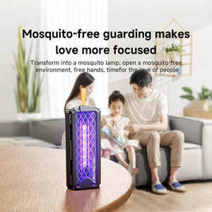 Lampe <span class=keywords><strong>anti</strong></span>-moustiques électrique 297 cm² avec grande moustiquaire pliable, à poser ou suspendre pour tuer les moustiques et les insectes volants - Product Image 6