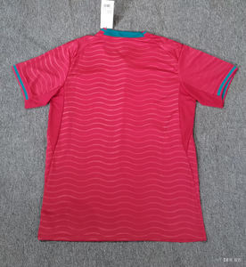 2526 portekizce ulusal futbol takımı futbol forması Fan sürümü yetişkin nefes ve dayanıklı yüksek kaliteli kırmızı Jersey - Product Image 2