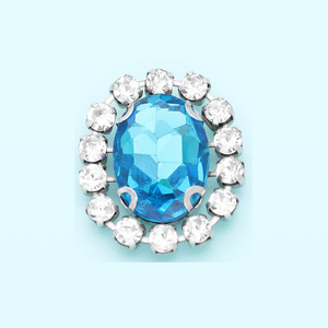 Oval Glass Rhinestone Rings 8mm 10mm 12 Facets Crystal Yellow Ab Color Royal Blue DIY Jewelry <b>Accessories</b> For Clothing <b>Shoes</b> - Product Image 3