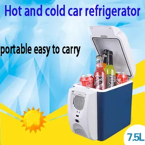 Di alta qualità mini portatile di campeggio esterna 7.5L auto dispositivo di raffreddamento e scaldino frigorifero frigoriferi