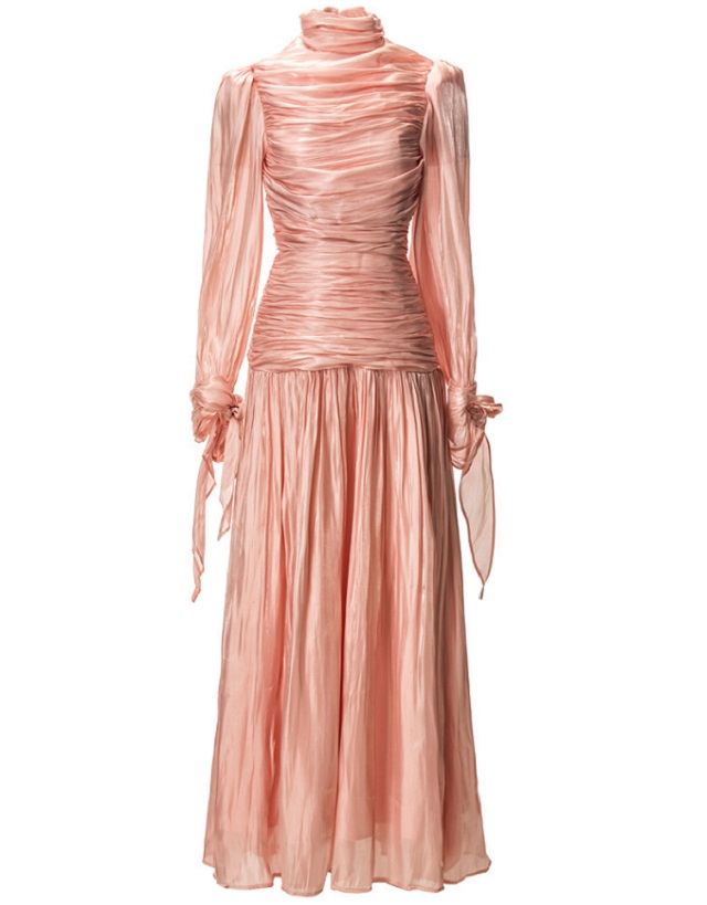 Apricot Dress - Elegant Lace & Sequin Evening Styles