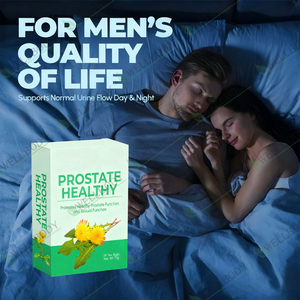 WELLBODY teh prostat chinaphers, untuk herbal organik alami teh prostat mendorong prostat sehat dengan kemasan kotak tas - Product Image 4