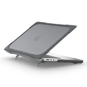 Funda protectora para portátil con soporte de TPU de alta calidad para MacBook Pro 16 pulgadas <span class=keywords><strong>2021</strong></span> 2023, PC delgada para bolsa de plástico, accesorio para ordenador - Product Image 3