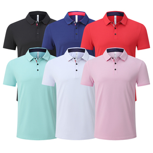 เสื้อโปโลสำหรับผู้ชายเสื้อออกกำลังกายพิมพ์ซับลิเมชันแบบทรงหลวมวัสดุทนทานต่อเหงื่อตรงจากโรงงาน - Product Image 1