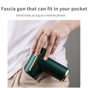 Gran oferta, masajeador muscular con vibración de 4 cabezales, Mini masajeador eléctrico de mano para cuerpo profundo, taladro deportivo, pistola de masaje para atletas - Product Image 3