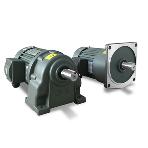 Motor Reductor de Engranajes Helicoidales de 0.2Kw a 2.2Kw, Motor de Inducción de CA para Máquinas de Transporte y Mezcla de Materiales, Automático - Product Image 1