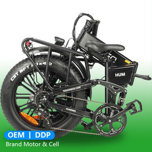 Bicicleta Eléctrica Plegable <span class=keywords><strong>GOSEN</strong></span> de 750W, 48V, 15AH, con Llantas Gruesas de 20 Pulgadas, Suspensión Completa, Todoterreno, para Montaña, Nieve, para Adultos - Product Image 1