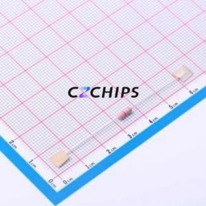 Resistencia de Orificio Pasante CR1/2WS-470K 5%-ST52, Componente de Orificio Pasante THT, D2.7xL6.2mm, Película de Carbono, 470kOhm, 5%, 350V - Product Image 2