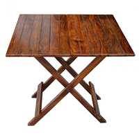 Table basse rectangulaire pliable moderne en bois, mobilier de salon haut de gamme, structure en acier, meilleur prix