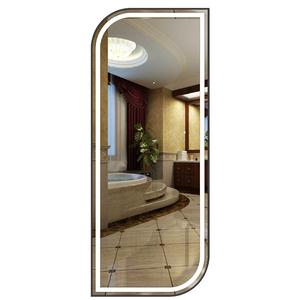 Miroir LED pour salon de coiffure et de beauté, forme géométrique - Product Image 3