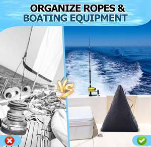 <span class=keywords><strong>Sac</strong></span> de rangement pour ancre de <span class=keywords><strong>bateau</strong></span> Corde triangulaire <span class=keywords><strong>Sac</strong></span> d'ancrage de sable hydrofuge en maille de ventilation en nylon robuste - Product Image 6