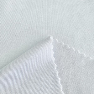 Cổ 180gsm polydex Jersey vải trắng 90% polyester 10% <span class=keywords><strong>spandex</strong></span> đan 4 cách căng vải cho Activewear thăng hoa in - Product Image 5