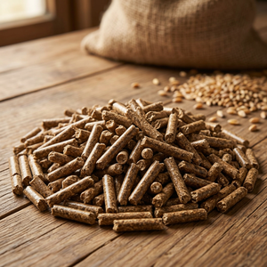 Oferta Premium: Varillas de Cáscara de Mostaza India NAVYA AGRO INDUSTRIES de 17 mm, Grado Combustible, para Calderas de Biomasa, Sistema de Calefacción, Energía, 5% de Humedad - Product Image 3