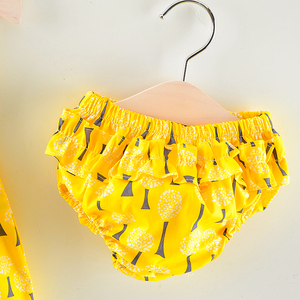 Verano 2020 precio barato alta calidad bebé boutique Kapok diseño de impresión conjuntos ropa la ropa niños pantalones los PP - Product Image 2