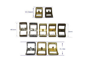 16/20/25/32/38Mm Massief Messing Conway Gesp Halter Harnas Paard Hoofdstel Tack Riem Ruiter Diy Hardware Accessoires - Product Image 3