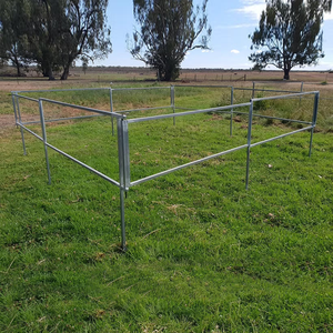 Paneles Flotantes Plegables, <span class=keywords><strong>Corral</strong></span> Portátil para Caballos con Kits de Soporte, Cercas para Ganado al Aire Libre para Acampar, Jardín y Patio - Product Image 3