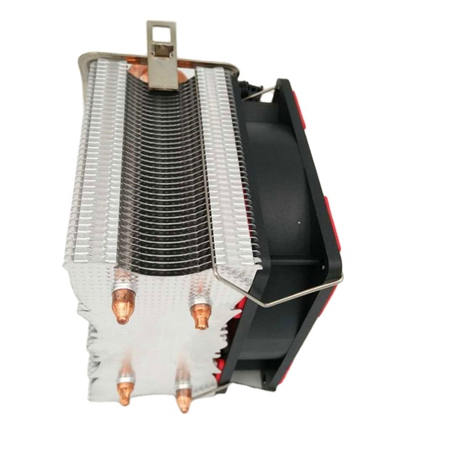 18 Years Factory OEM ODM Custom Extruded Aluminum DC Triple Fan Cooler Cpu Fan Heatsink Cooler Heatsink Radiator