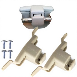 Clip de fixation de pare-soleil beige pour Bmw E46 série 3 325 M3, pièce de rechange en plastique 51168243575 - Product Image 2