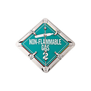 Kamyonlar için Flip dosya Placard seti tehlikeli işaretler yanıcı patlayıcı aşındırıcı trafik konsinye uyarı işaretleri üzerinde uyarmak için - Product Image 3