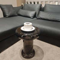 Net Red Creative Glas Couch tisch Advanced Design Wohnzimmer Schlafzimmer Beistell tisch