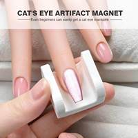 Outils pour l'art des ongles, aimant en U puissant pour effet œil de chat 5D