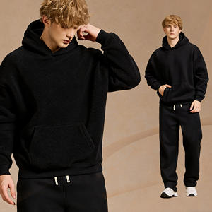 Sudadera con Capucha Personalizada con Logotipo, 100% Algodón Ecológico, para Hombre, Informal, Suave, de Color Sólido, Manga Corta, con Bolsillo - Product Image 6