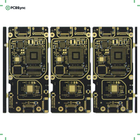 Diviseur de puissance Wilkinson personnalisé Rogers RT/duroid 5880 haute fréquence PCB 14L Or dur 3-6GHz Dk=2.20 2.0mm